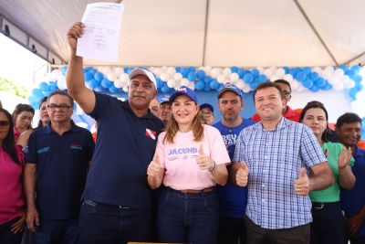 galeria: VICE GOVERNADORA HANA ASSINATURA OS ASFALTO POR TODO O PARÁ JACUNDÁ