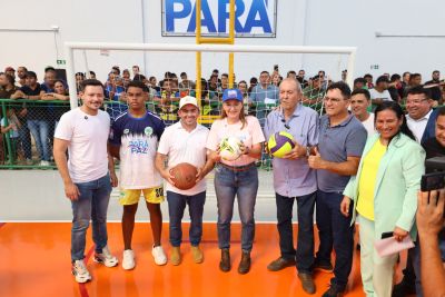 galeria: Itupiranga - vice-governadora Hana Ghassan entrega ginásio poliesportivo