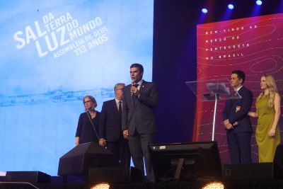 notícia: Na celebração pelos 113 anos da Igreja, Estado celebra parcerias com a Assembleia de Deus  