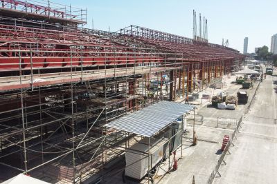 galeria: Imagens aéreas das obras do PORTO FUTURO 2