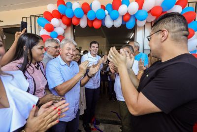 notícia: Em Cachoeira do Arari, governador Helder Barbalho entrega mais uma escola totalmente reconstruída