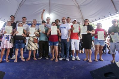 notícia: Governo do Pará entrega mais de 350 títulos de terra a sete comunidades de Augusto Corrêa