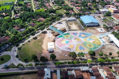 galeria: Praça Elias Nascimento em Augusto Corrêa - Drone