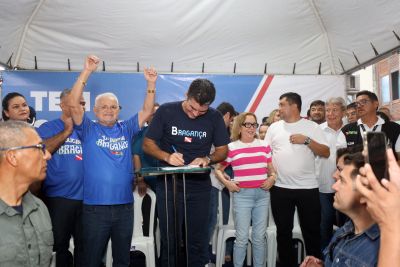 galeria: Governador Helder Barbalho assinou contrato