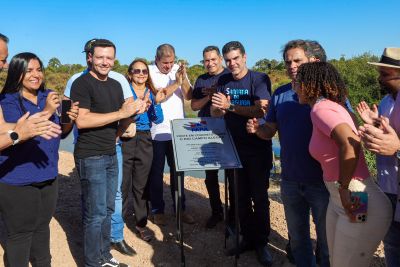 notícia: Governo entrega ponte de concreto em Santana do Araguaia