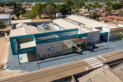 galeria: Santana do Araguaia - imagens aéreas - HOSPITAL, PONTE E ASFATO POR TODO PARÁ