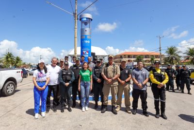 notícia: Novo totem, com câmera de 360 graus, reforça segurança pública em Salinas
