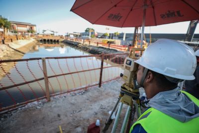 notícia: Estado acompanha evolução das obras da Nova Doca e do Canal da Gentil Bittencourt