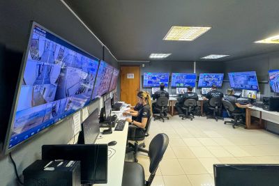 notícia: Investimentos na Central de Monitoramento Eletrônico da Seap reduz custos no sistema penal