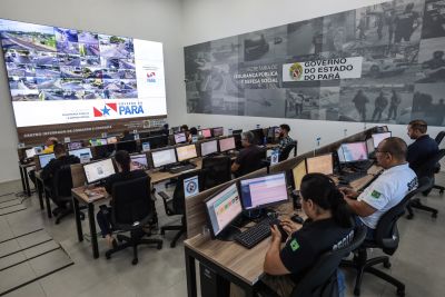 notícia: Sistema de Segurança monitora 2º dia de provas e garante tranquilidade no Pará 
