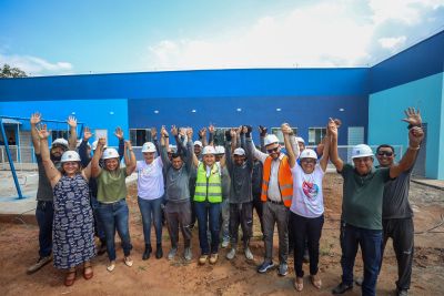 galeria: Agenda Vice-Governadora Hana Ghassan em Benevides • Visita obras Creche Por Todo Pará