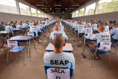 notícia: Enem PPL: 32% da População Carcerária Paraense Participa de Provas em Busca de Segunda Chance