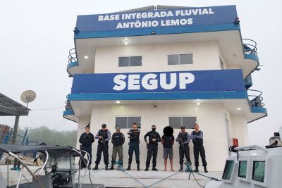notícia: Em Breves, agentes de segurança da Base Fluvial prendem homem por estupro de vulnerável