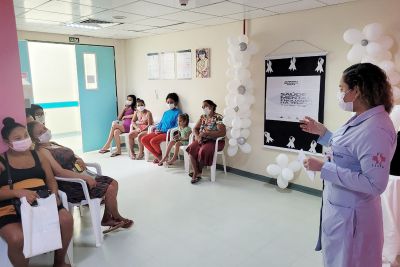 notícia: HRPM encerra 'Janeiro Branco' com ação de educação sobre saúde mental 