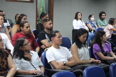 notícia: Fundação Hemopa qualifica agentes comunitários de saúde sobre doação de sangue