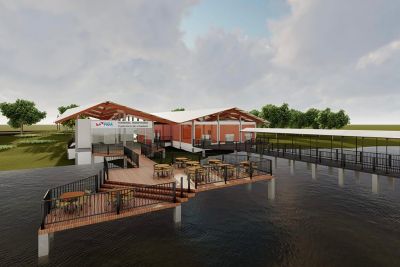 notícia: Em obras, Terminal Hidroviário Turístico de Icoaraci será entregue antes da COP 30 