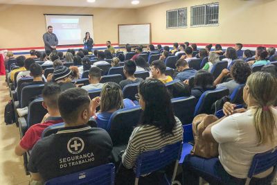 notícia: EETEPA de Paragominas faz campanha de conscientização sobre gravidez na adolescência e ISTs