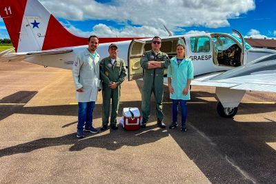 notícia: Graesp realiza apoio médico para transplantes de órgãos no Pará