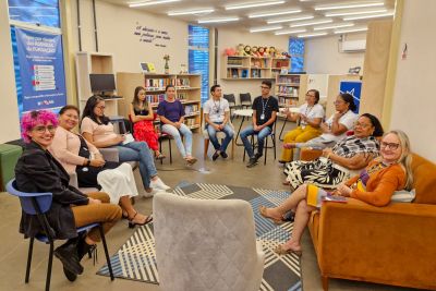 notícia: FCP capacita equipes das bibliotecas das Usipaz de Parauapebas e Canaã dos Carajás
