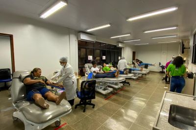 notícia: Fundação Hemopa finaliza campanha de final de semana e beneficia 1,7 mil pacientes