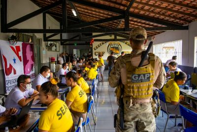 notícia: Seap e Defensoria Pública realizam mutirão de atendimento em unidade Feminina 