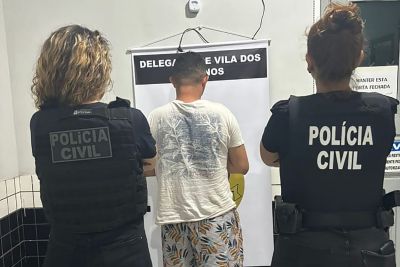 notícia: Polícia Civil prende homem ao ameaçar ex-companheira em frente a Delegacia Vila dos Cabanos, em Barcarena
