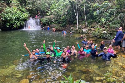notícia: Parque Estadual da Serra dos Martírios/Andorinhas recebe comitiva em busca aventura e contato com a natureza