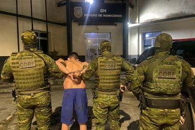 notícia: Força-tarefa da Polícia Civil prende três investigados por homicídio, roubo e tráfico 