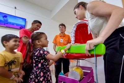 notícia: CIIR realiza ação de educação em saúde com destaque à importância da saúde bucal 