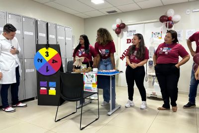 notícia: Em Tucuruí, profissionais da Policlínica do Lago orientam os usuários sobre os cuidados da saúde renal