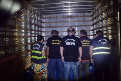 notícia: Sefa apreende quase duas toneladas de óleo de copaíba em Dom Eliseu 
