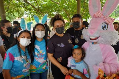 notícia: Páscoa do Regional de Santarém tem festa, música, presentes e muito chocolate   