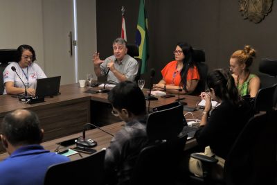 notícia: Semas e Ministério do Meio Ambiente discutem programa de educação ambiental