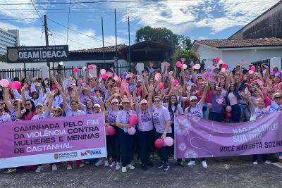 notícia: PC e PM realizam ações de enfrentamento à violência contra a mulher no mês de março no Pará