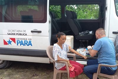 notícia: Estado realiza ampla ação de saúde em comunidades quilombolas do Marajó
