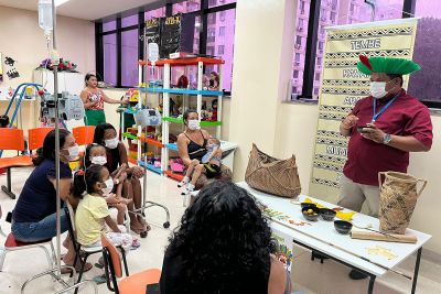 notícia: Hospital Oncológico Infantil celebra povos indígenas