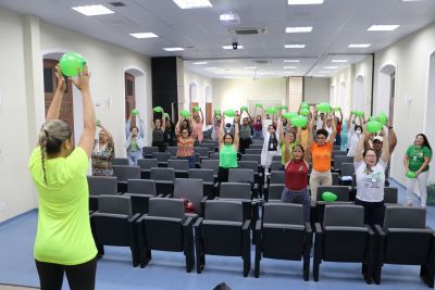 notícia: Santa Casa realiza programação sobre prevenção de doenças e acidentes de trabalho