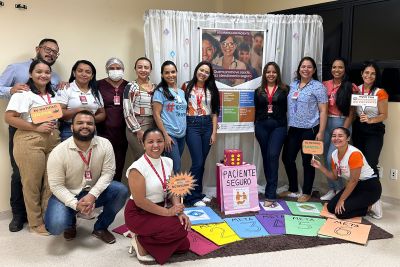 notícia:  Regional do Tapajós promove a Semana da Segurança do Paciente 