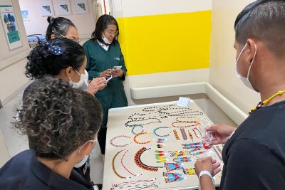 notícia: Hospital Oncológico Infantil inclui primeiro indígena no 'Canto da Empreendedora'