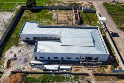 notícia: Governo do Pará acompanha avanços da construção de creche em Redenção