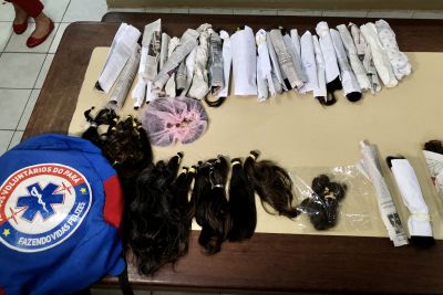 notícia: Espaço Acolher da Santa Casa recebe doações para vítimas de escalpelamento