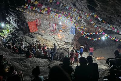 notícia: Festejo do Divino Espírito Santo une fé e preservação ambiental em São Geraldo do Araguaia