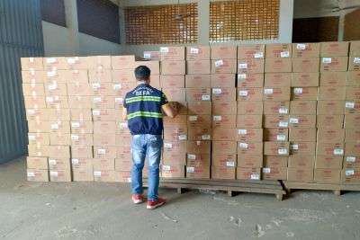 notícia: Sefa apreende material de construção, mercadorias chinesas e alimentos 