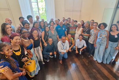 notícia: Secretaria de Estado de Igualdade Racial apresenta espaço do Memorial da Escravidão