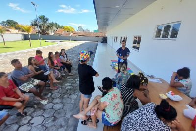 notícia: Natea dos Caetés trabalha relações fraternas entre usuários e cuidadores em Capanema