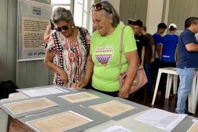 notícia: Com exposições e palestras, Marapanim recebeu o projeto 'Conectando Arquivos'