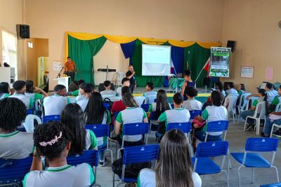 notícia: Semas apresenta palestra em alusão à IV Semana do Meio Ambiente em Ourém