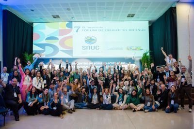 notícia: Em Foz do Iguaçu, dirigentes do Ideflor-Bio participam de encontro nacional sobre Unidades de Conservação