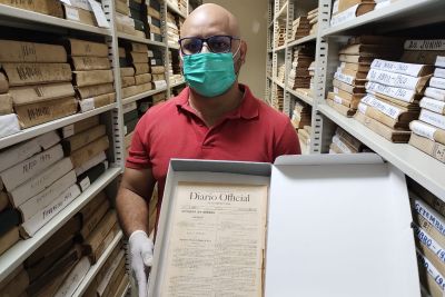 notícia: Imprensa Oficial do Estado celebra 133 anos de publicação do Diário Oficial no Pará