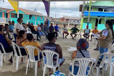 notícia: Semas e comunidades pesqueiras avançam para fase final do Acordo de Pesca do Lago do Arari